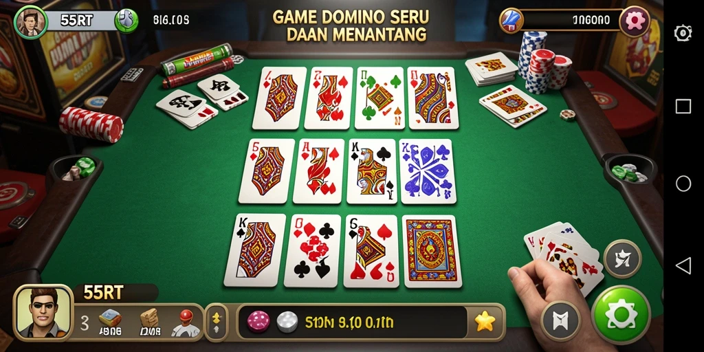 Permainan domino yang seru dan menantang di 55RT.