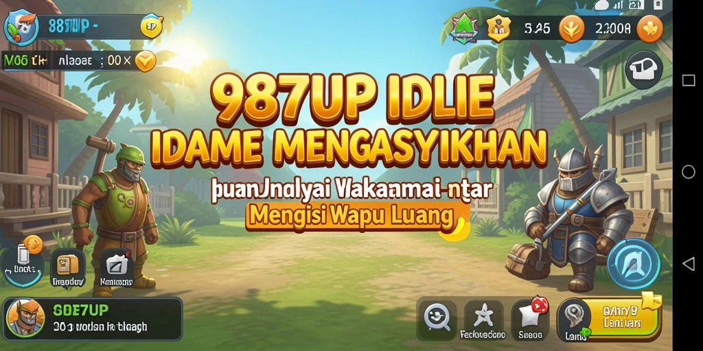 Tampilan gameplay menarik dari 987UP yang mengasyikkan.