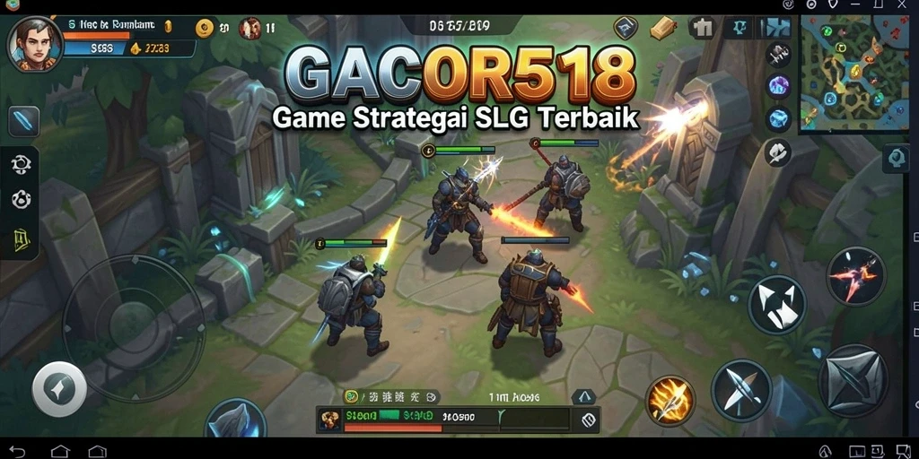 Tampilan gameplay GACOR518 yang menarik dan strategis.
