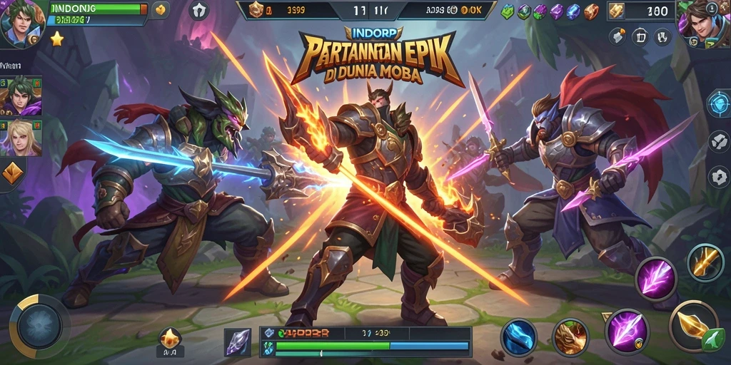 Tangkapan layar dari gameplay seru dalam <strong>INDORP</strong> dengan aksi penuh strategi.
