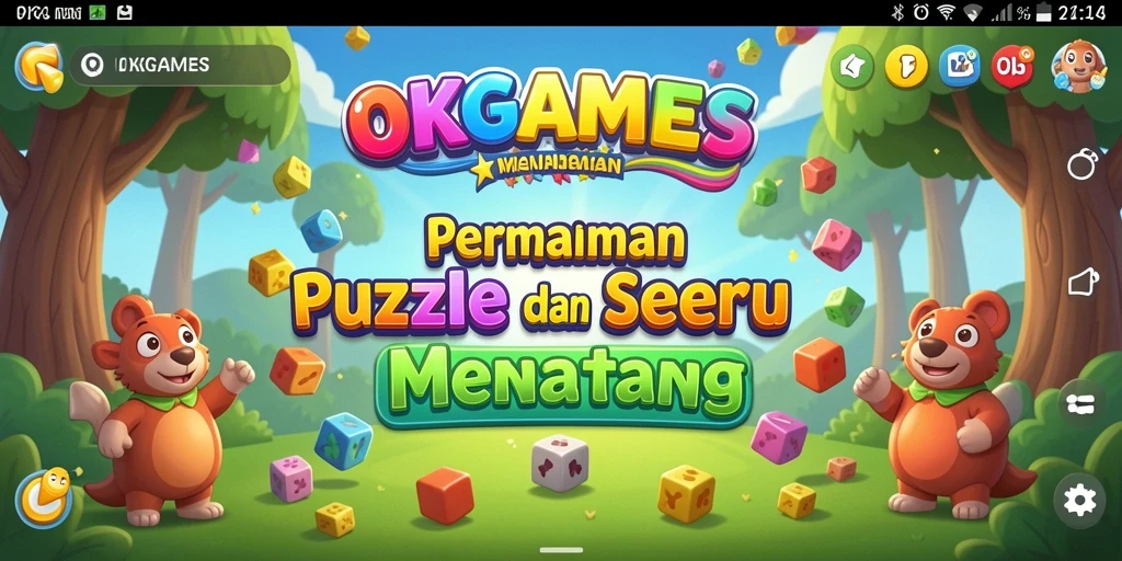 Gameplay menarik dari OKGAMES yang menantang otak.