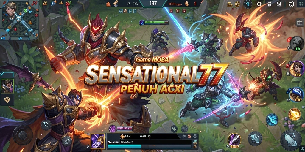 Tampilan gameplay SENSATIONAL77 yang menarik dan penuh aksi.