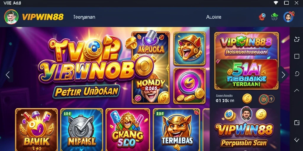 Gameplay Slot VIPWIN88 yang menegangkan dan mengasyikkan.